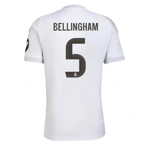 Dres Real Madrid Jude Bellingham #5 Domaci 2025-26 Kratak Rukav